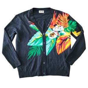 Awake New York Floral Cardigan - size Large